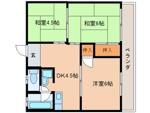 第３井川ビルの物件間取画像